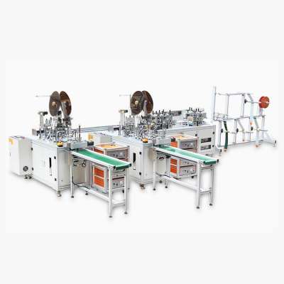 Hot Sale Disposable Non Woven Mask Making Machine Auto Blank Mask Welding Face Mask Machine